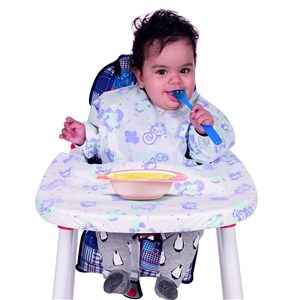 Sevi Bebe 5'li Kullan At Kollu Mama Sandalyesi Önlüğü 264 Desenli