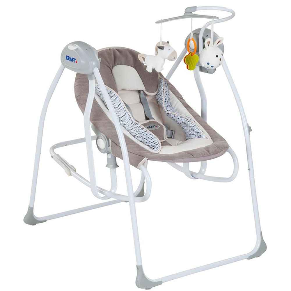 Kraft Loft 2 in 1 Bouncer Salıncak Brown