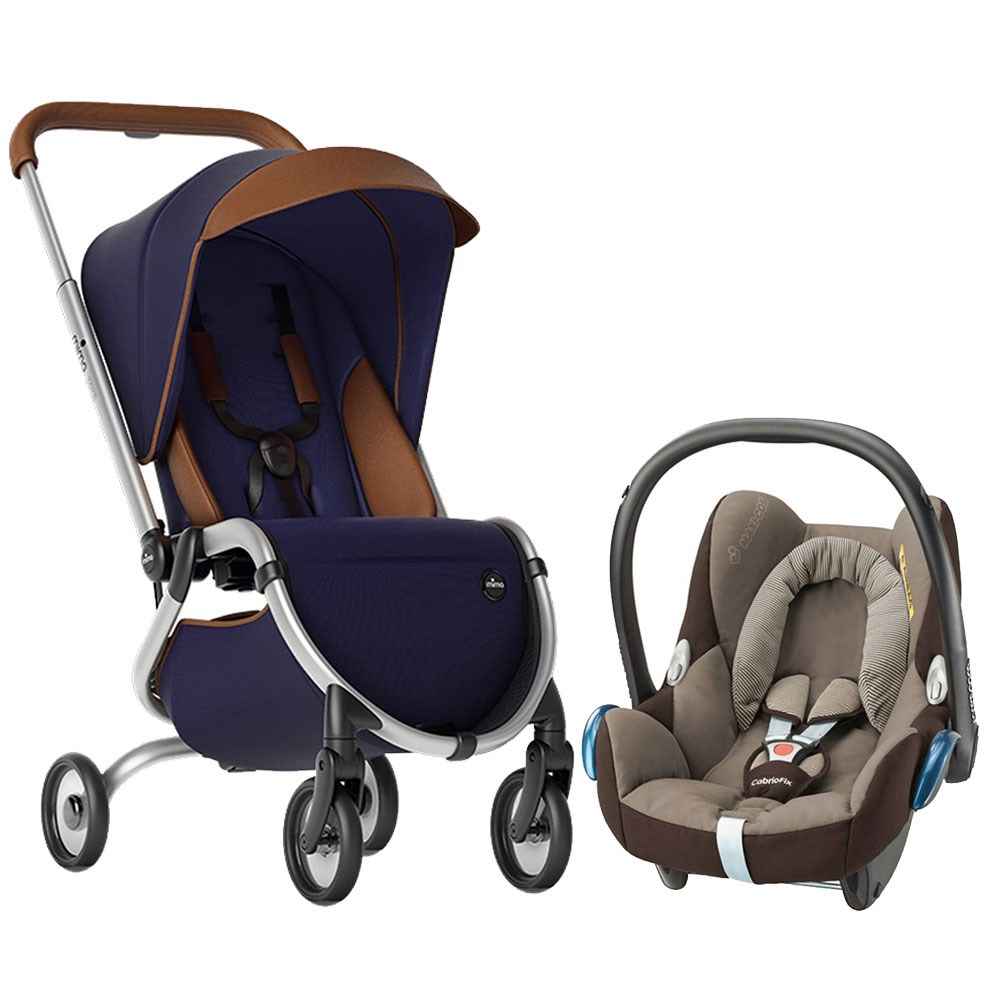 Mima Zigi Bebek Arabası &amp; Cabriofix Oto Koltuğu Eart Brown