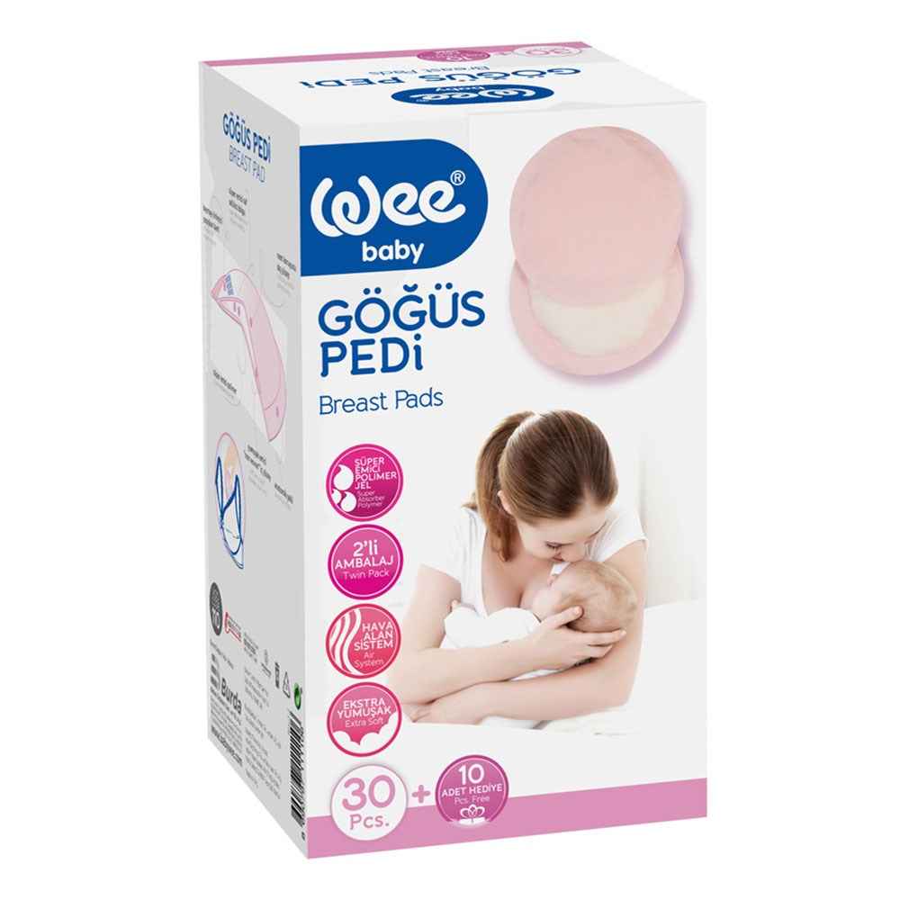 Wee Baby 110 Göğüs Pedi (30+10'lu) 