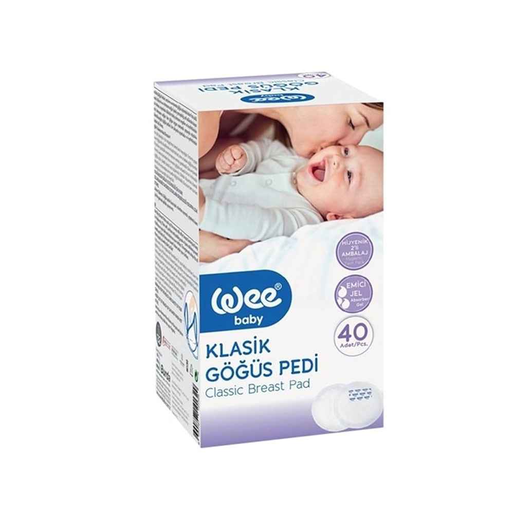 Wee Baby Klasik Göğüs Pedi 40’lı (3 al 2 öde) 