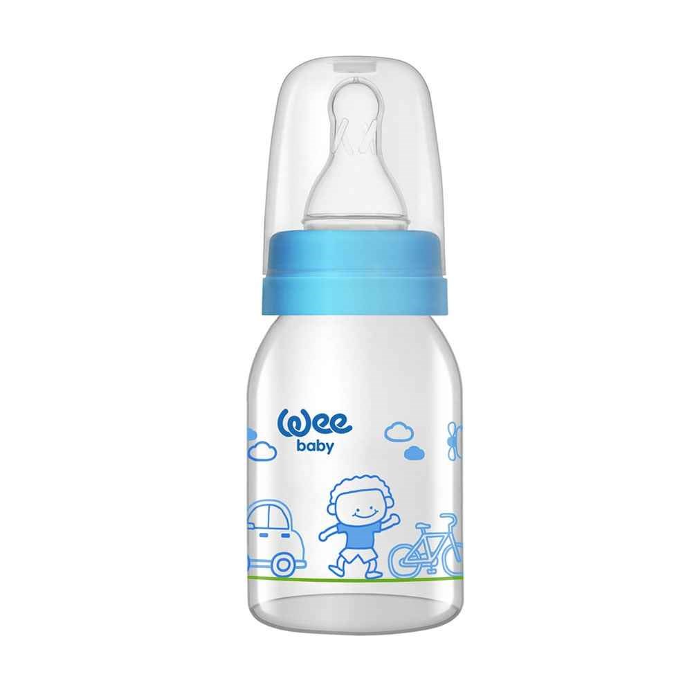 Wee baby 877 Cam Biberon 125 ml Mavi