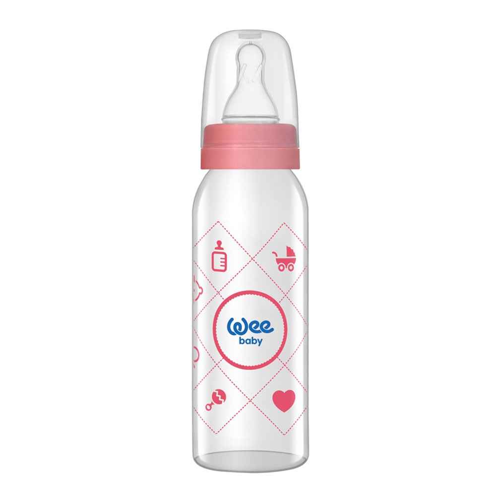 Wee Baby 876 Cam Biberon 250 ml Pembe