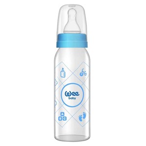 Wee Baby 876 Cam Biberon 250 ml Mavi