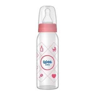 Wee Baby 876 Cam Biberon 250 ml Pembe