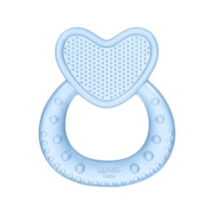 Wee Baby Kalpli Silikon Diş Kaşıyıcı Mavi