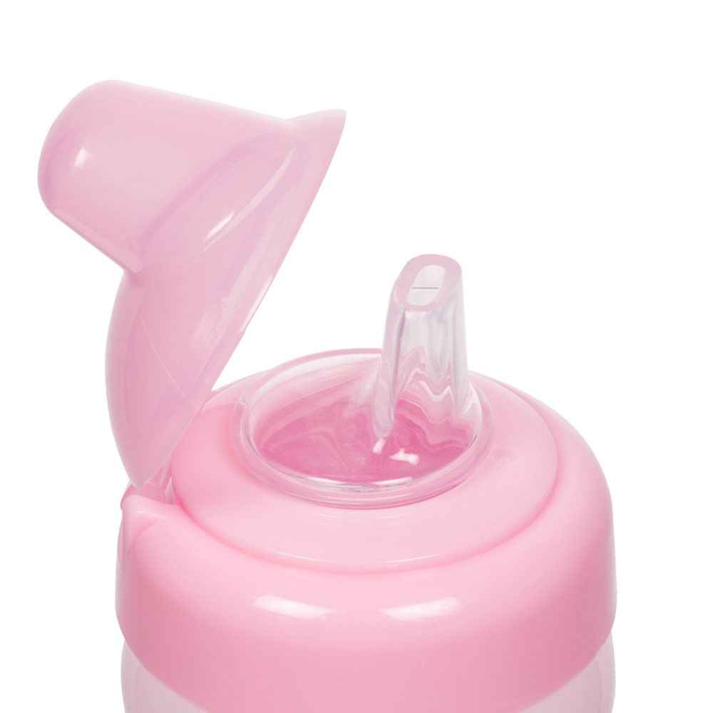 Wee Baby 775 Akıtmaz Kulplu Bardak 240 ml Pembe