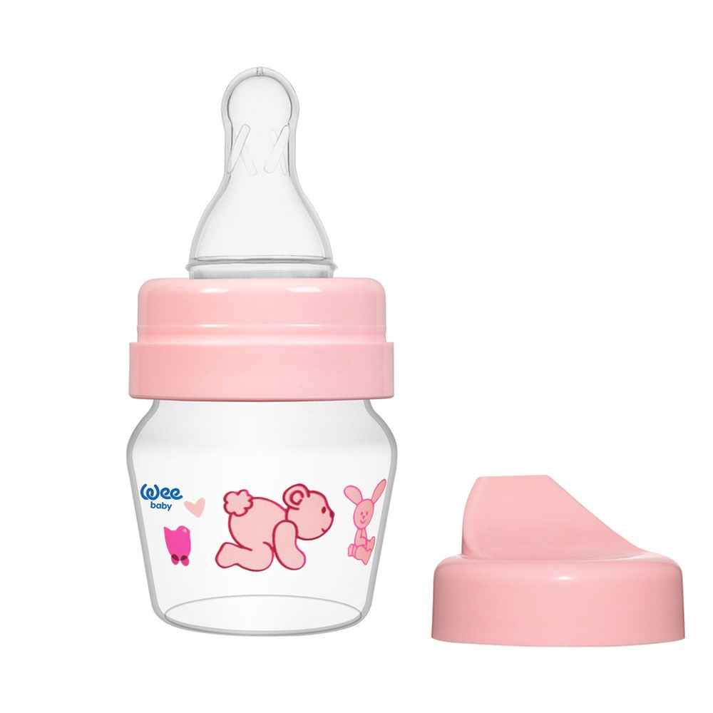 Wee Baby 778 Mini PP Biberon 30 Ml Pembe