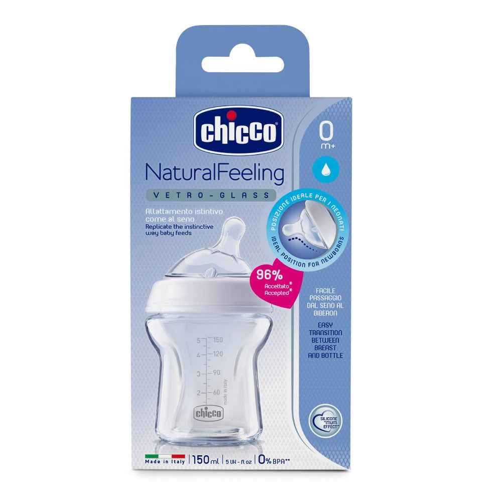 Chicco Natural Feeling Cam Biberon 150 Ml 0 Ay+ 