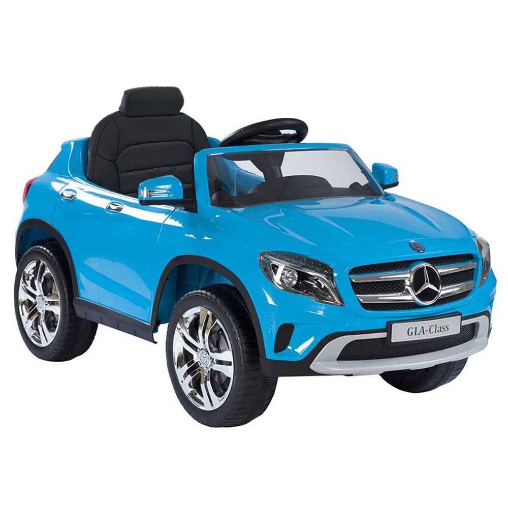 Kraft WP653RD Mercedes-Benz Gla Akülü Jeep (Deri Koltuk) Mavi