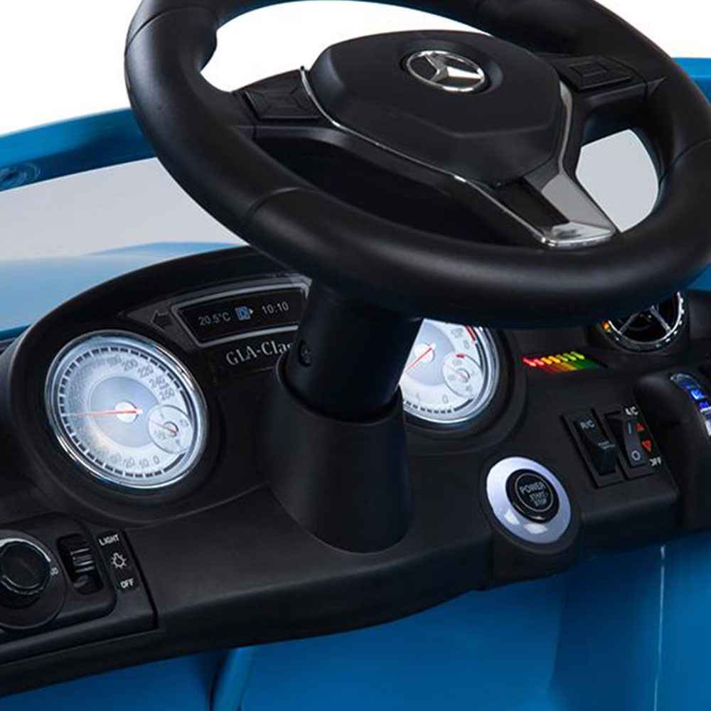 Kraft WP653RD Mercedes-Benz Gla Akülü Jeep (Deri Koltuk) Mavi