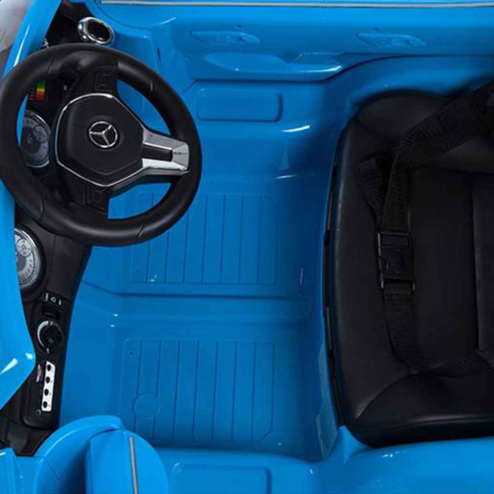 Kraft WP653RD Mercedes-Benz Gla Akülü Jeep (Deri Koltuk) Mavi