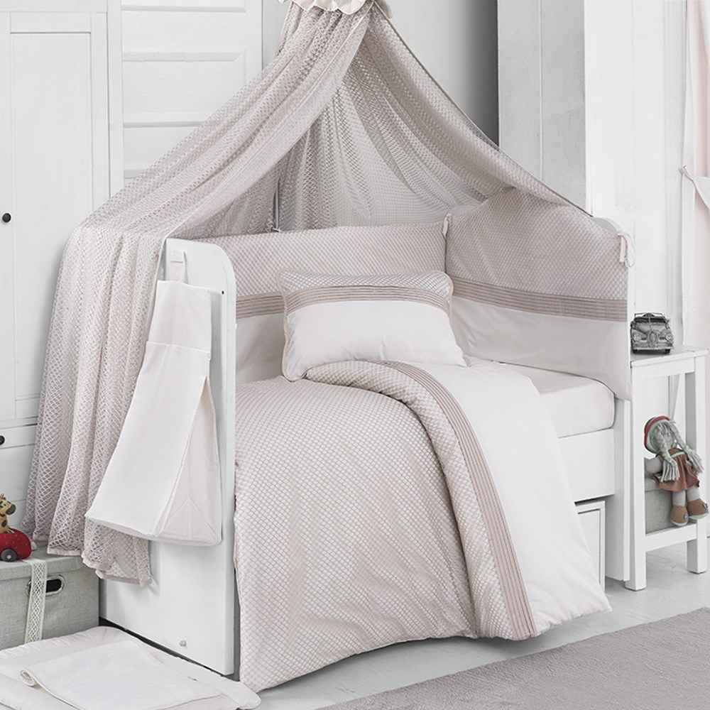 Kidboo Eva Cream 9 Parça Bebek Uyku Seti 60x120 Fiyatı