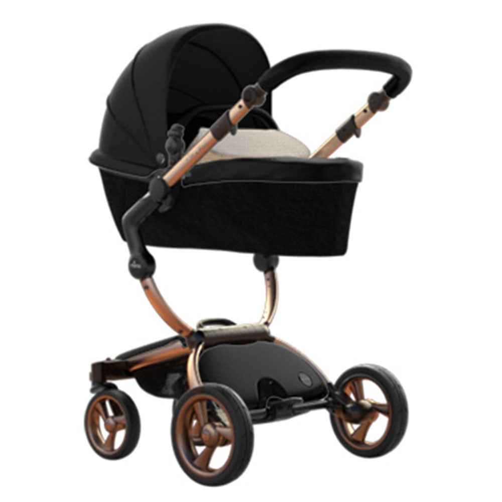 Mima Xari İkili Sistem Portbebeli Bebek Arabası Black