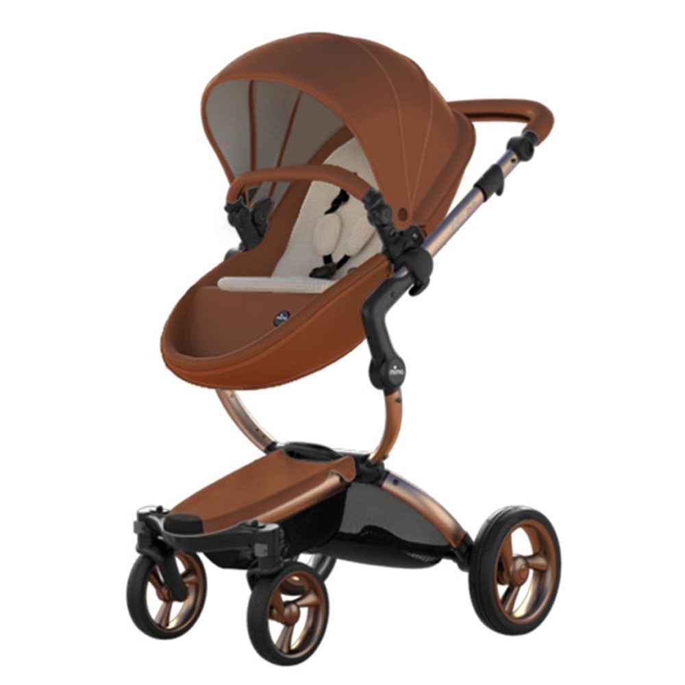 Mima Xari İkili Sistem Portbebeli Bebek Arabası Camel