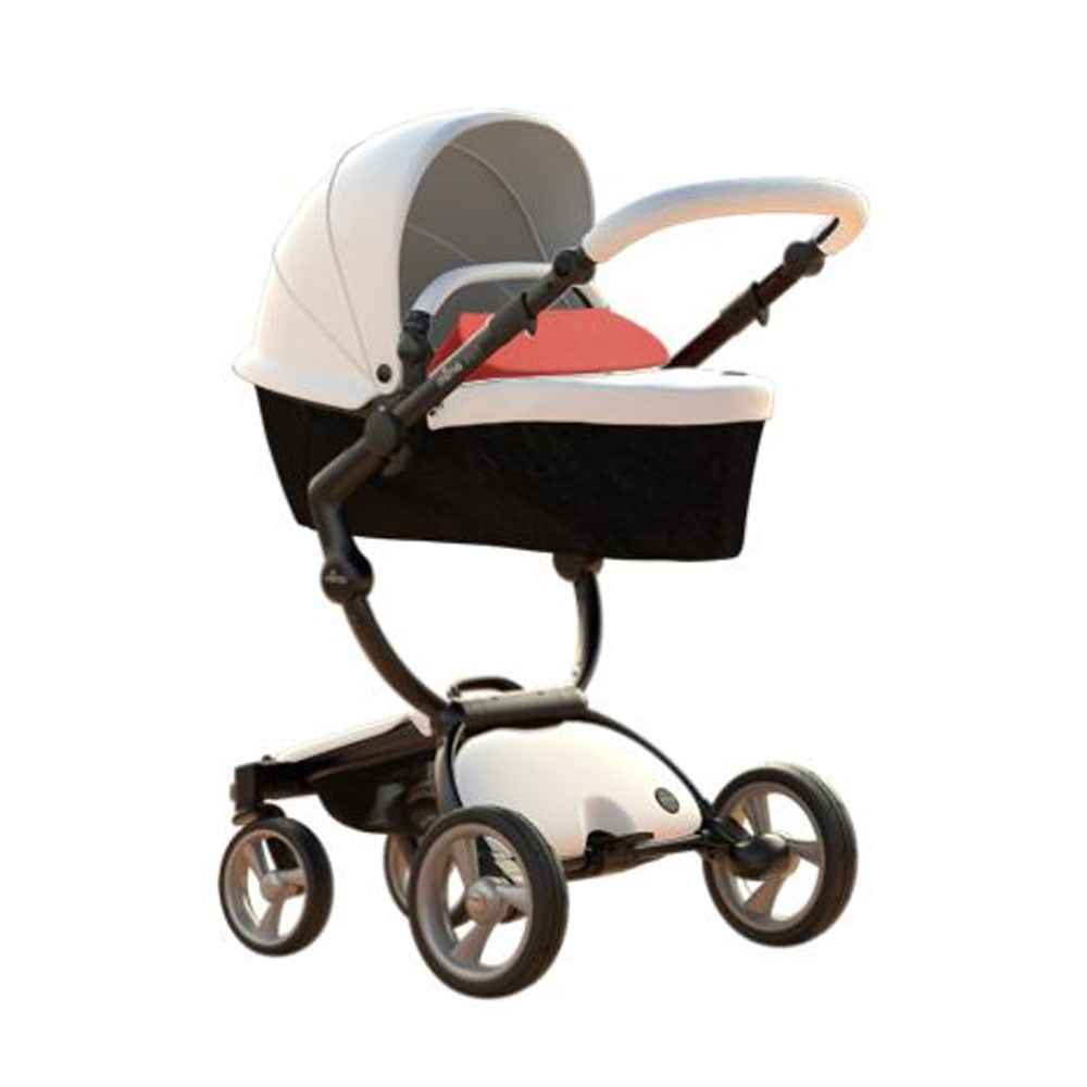 Mima Xari İkili Sistem Portbebeli Bebek Arabası Coral Red