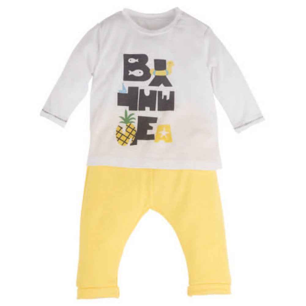 Mamino 10362 2'li Bebek Takımı Sarı