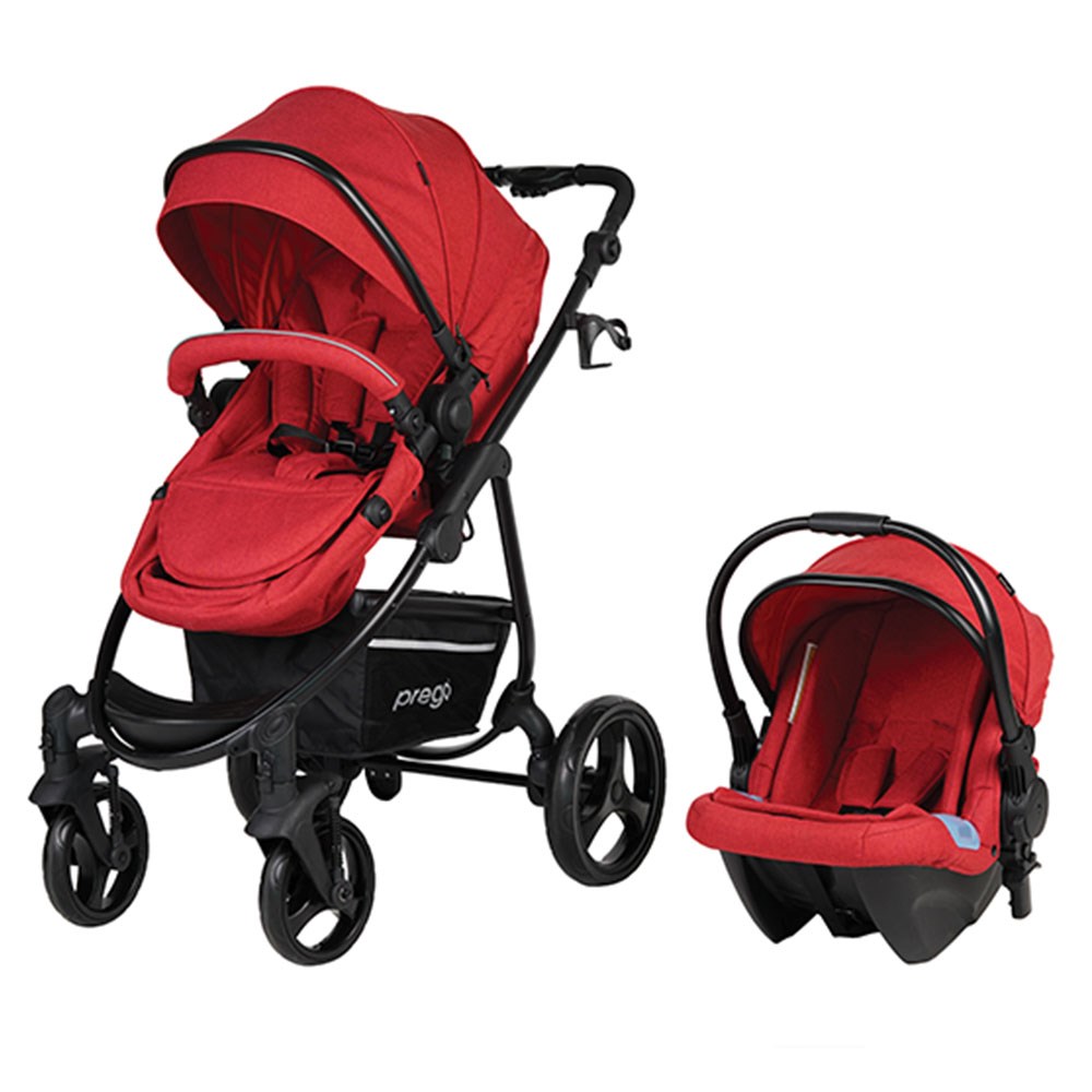 Prego 2020 İmpala Travel Bebek Arabası Kırmızı