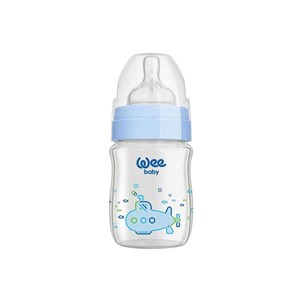 Wee Baby 139 Klasik Plus Cam Biberon 120 Ml Mavi