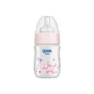Wee Baby 139 Klasik Plus Cam Biberon 120ml Pembe