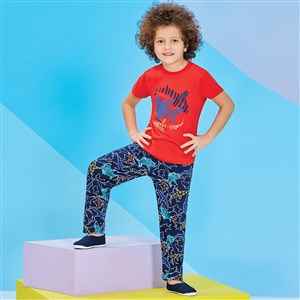 Roly Poly RP1204 Çocuk Pijama Takımı Kırmızı