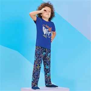 Roly Poly RP1204 Çocuk Pijama Takımı Saks