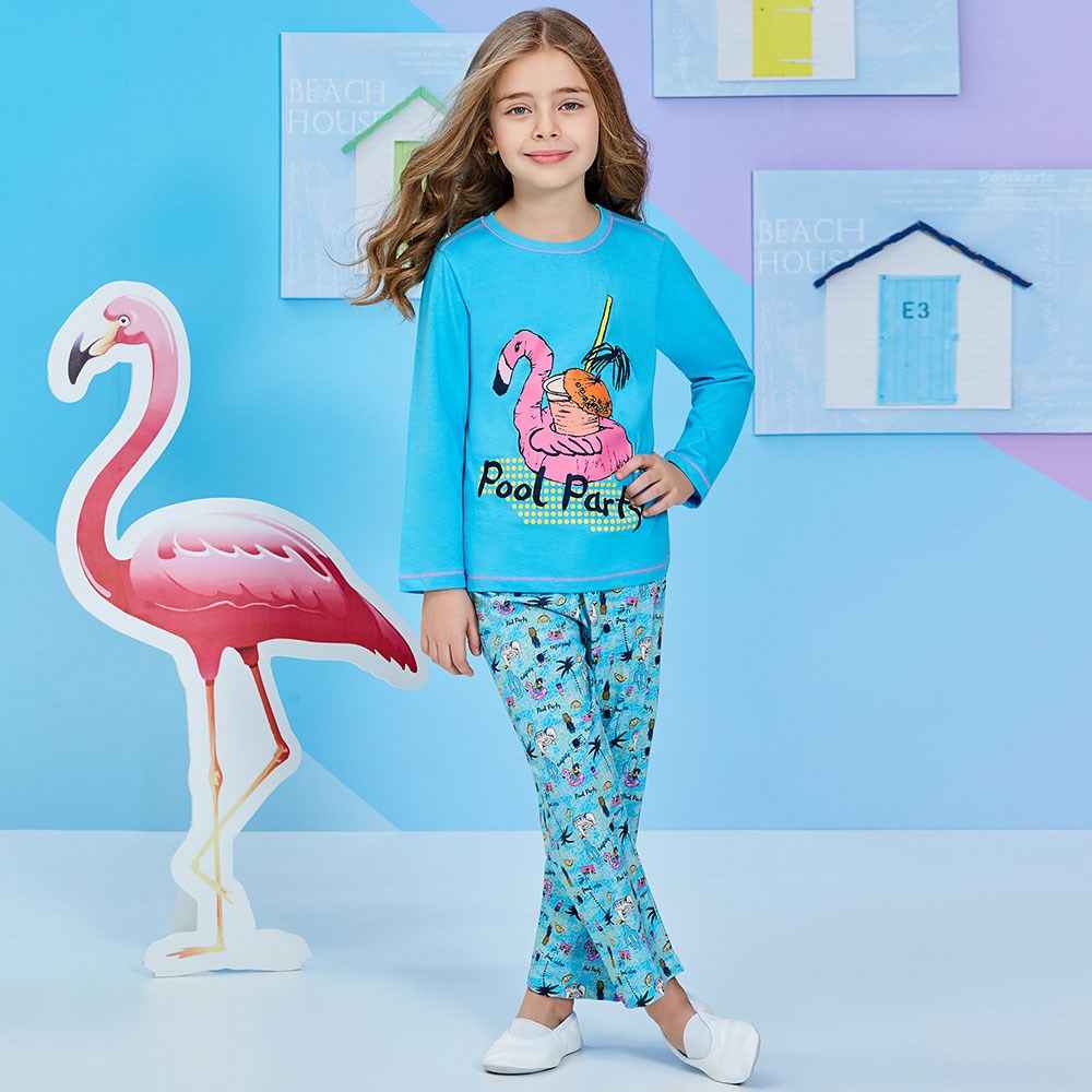 Roly Poly RP1250 Çocuk Pijama Takımı Turkuaz