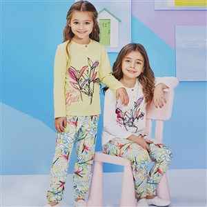 Roly Poly RP1252 Çocuk Pijama Takımı Krem