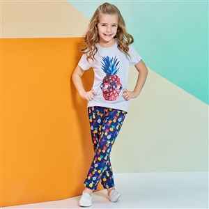 Roly Poly RP1253 Çocuk Pijama Takımı Gri