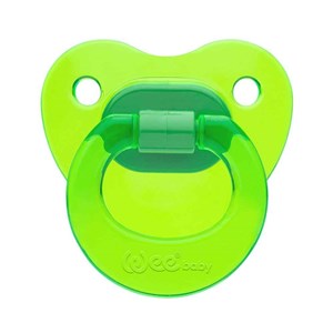 Wee Baby 111 Akide Gövdeli Damaklı Emzik No:1 Yeşil