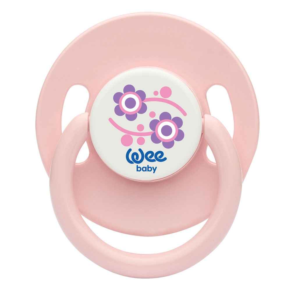 Wee Baby 856 Yuvarlak Uçlu Emzik No: 2 Pembe