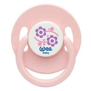 Wee Baby 856 Yuvarlak Uçlu Emzik No: 2 Pembe