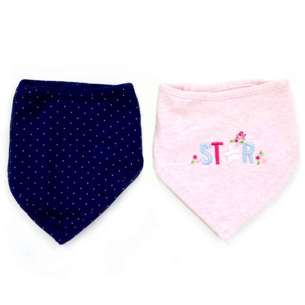İdil Baby 10261 2'li Fular Mama Önlüğü Pembe