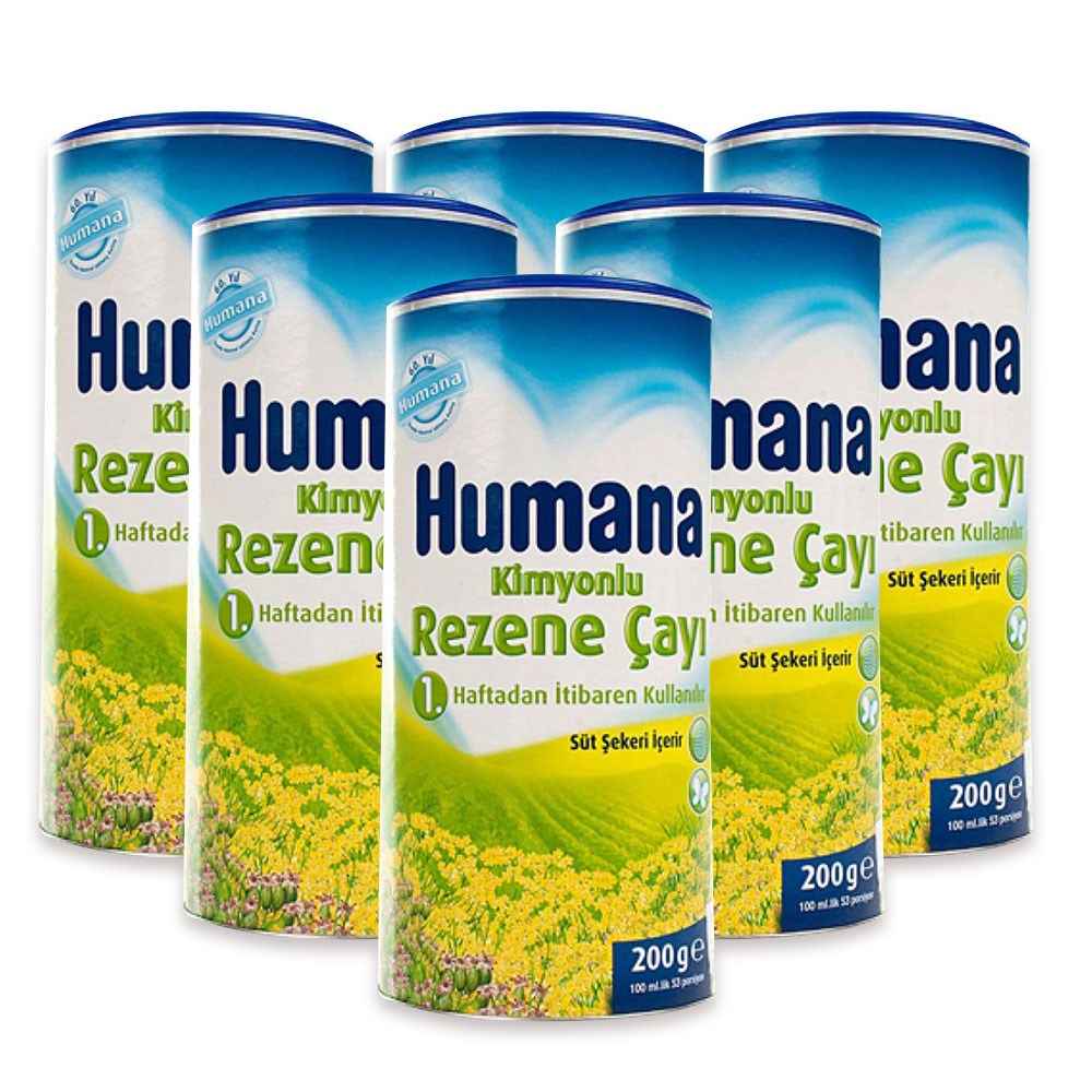 Humana Kimyonlu Rezene Çayı 200gr x 6 Adet 
