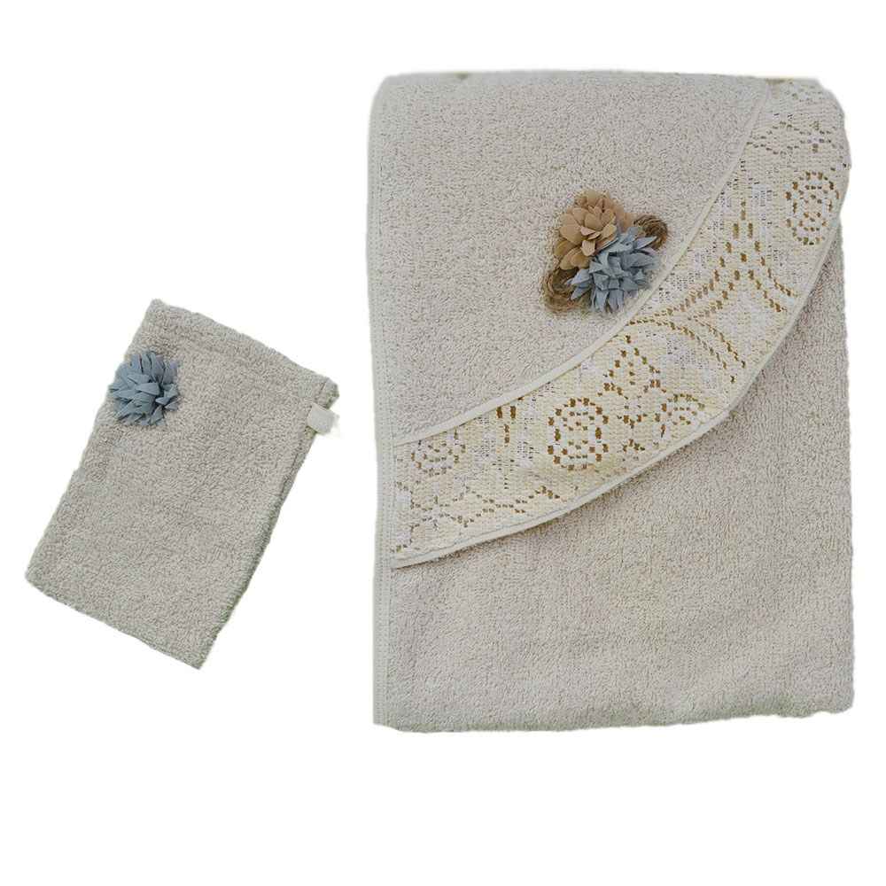 Bebbemini BM1661 Bebek Havlu Seti Mint Fiyatı İlke Bebe