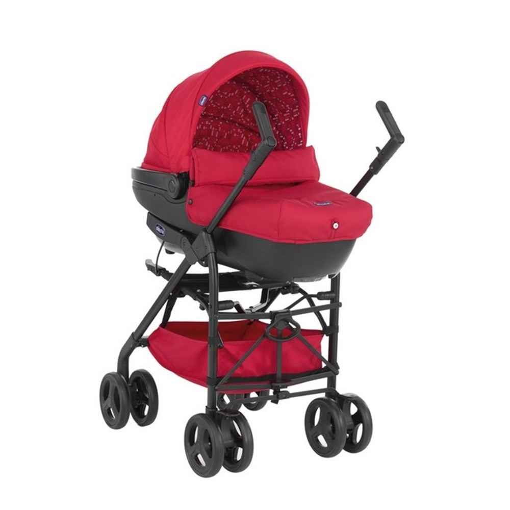 Chicco Trio Sprint Travel Sistem Bebek Arabası Red Passion