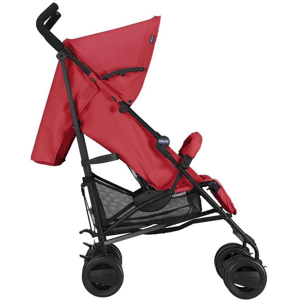 Chicco London Up Ön Barlı Baston Bebek Arabası Red Passion