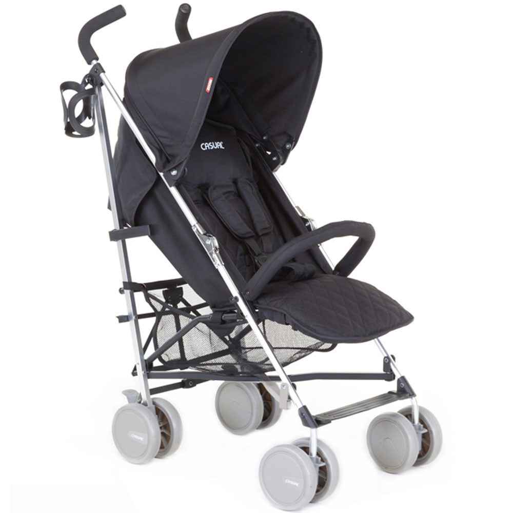 Casual Zoom Baston Bebek Arabası Black