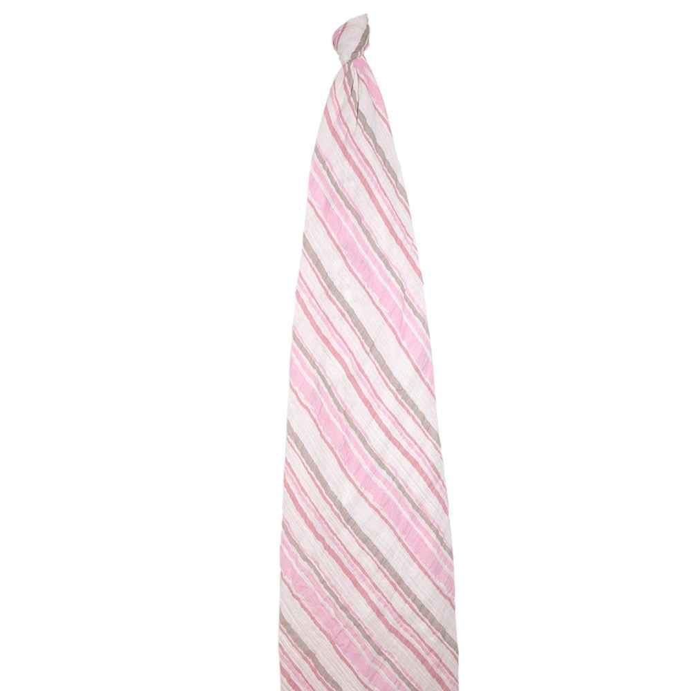 Momeasy Tekli Müslin Örtü 100x120 Pembe