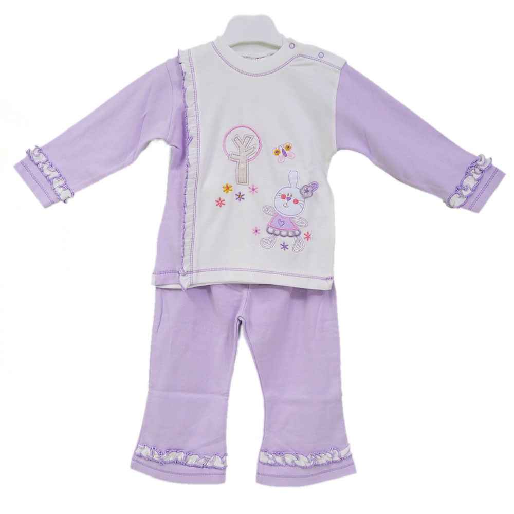 Misket 2385 Bebek Pijama Takımı Lila