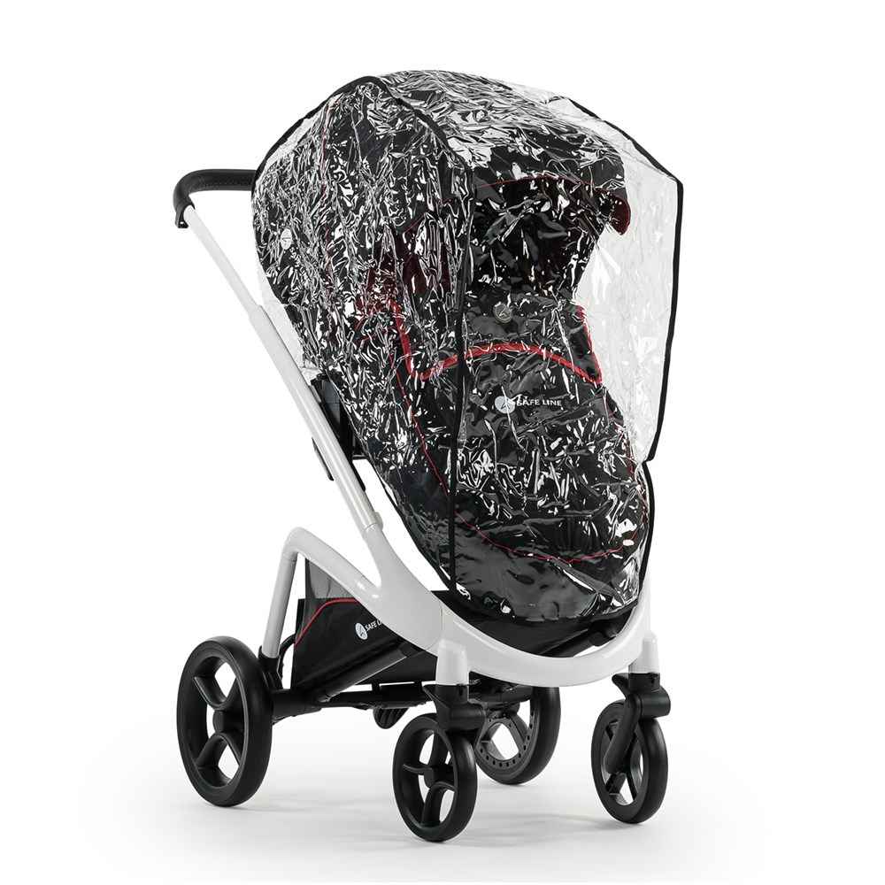 Safe Line Aventador Premium Red Travel Bebek Arabası Black