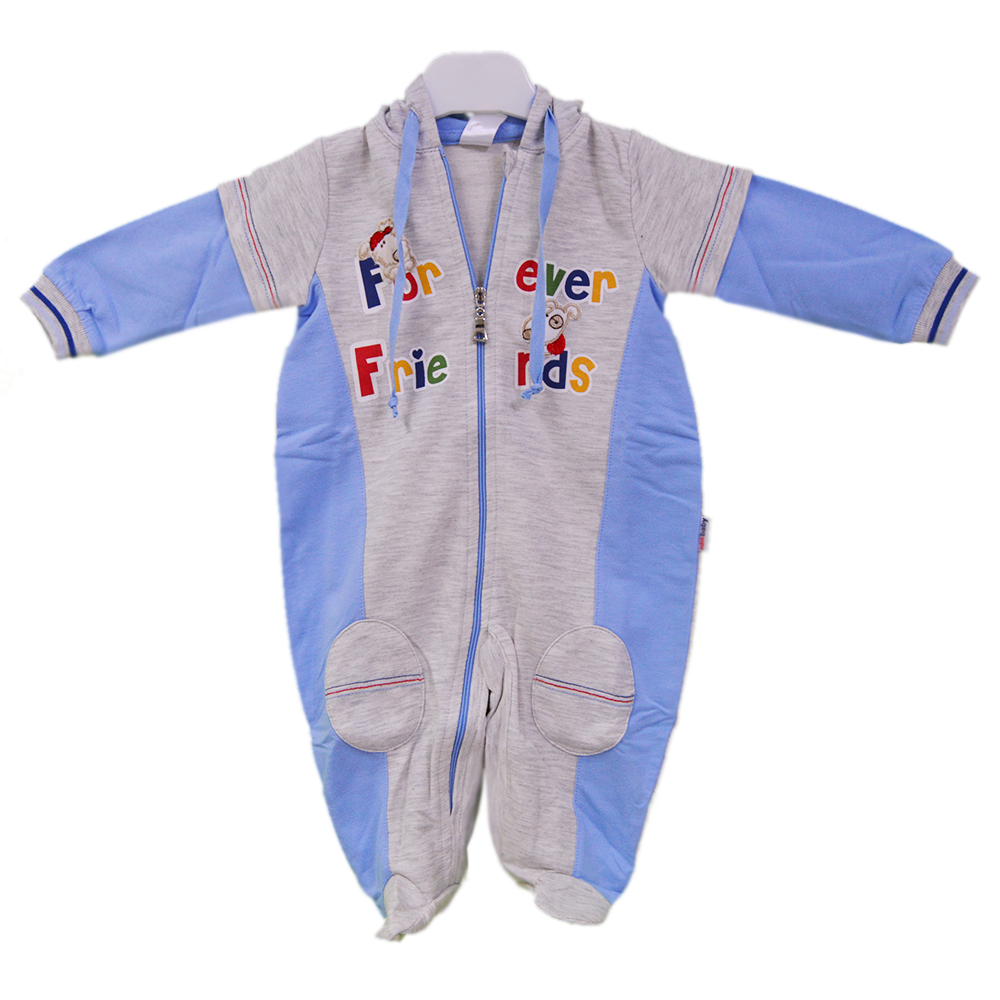 İdil Baby 1878 Bebek Tulumu Mavi