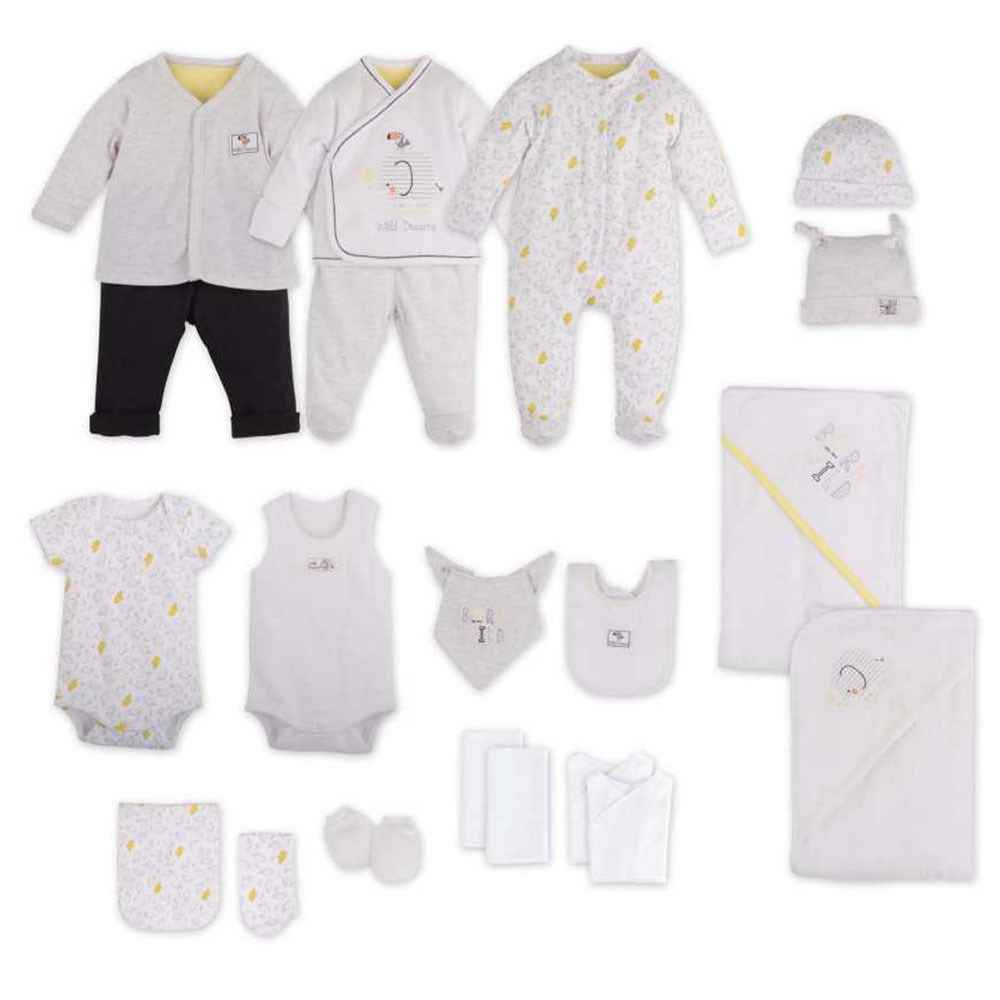 İdil Baby 9983 20'li Bebek Hastane Çıkış Seti Beyaz
