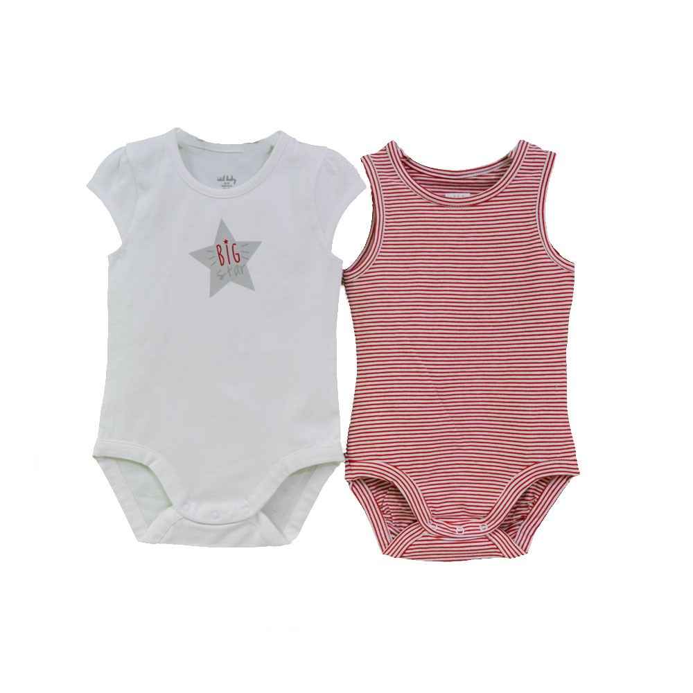 İdil Baby Bebek Atlet Body 10676 Kırmızı