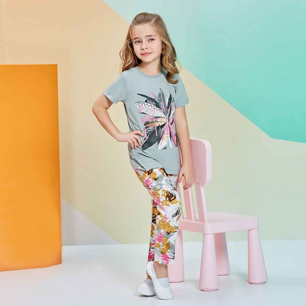 Roly Poly RP1260 Çocuk Pijama Takımı Haki