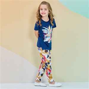 Roly Poly RP1260 Çocuk Pijama Takımı Lacivert