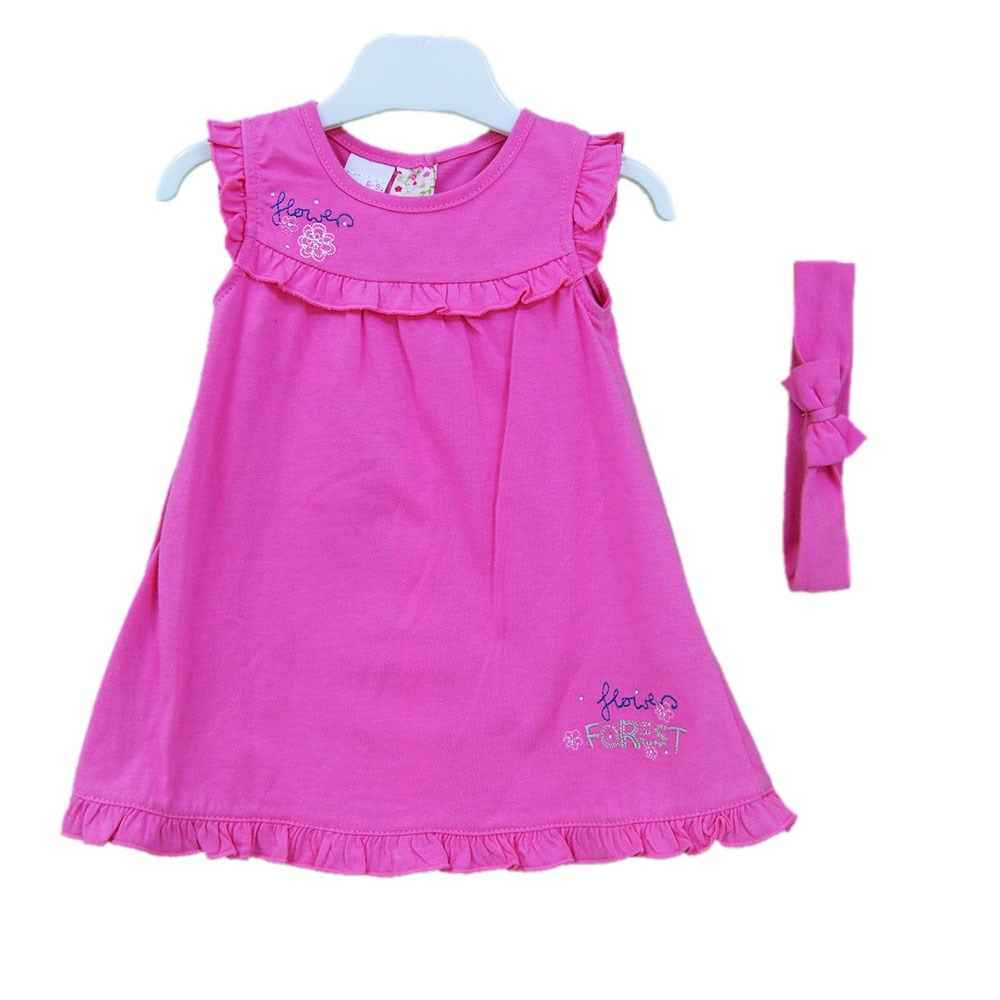 İdil Baby 3324 Bebek Elbisesi Pembe