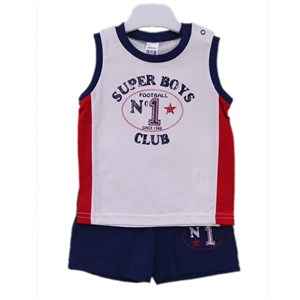 İdil Baby 3361 Şortlu Bebek Takımı Lacivert