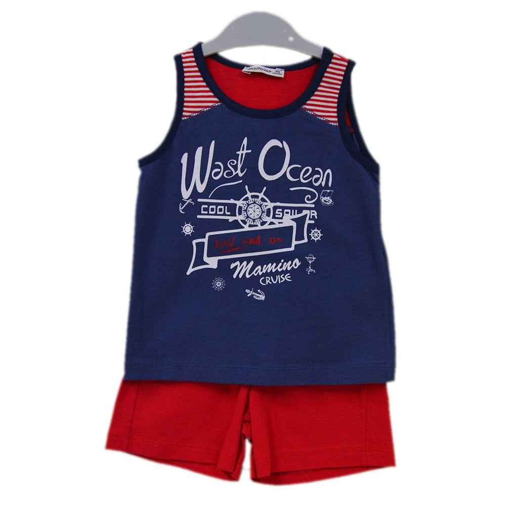 İdil Baby 4262 Bebek Atlet Body Lacivert