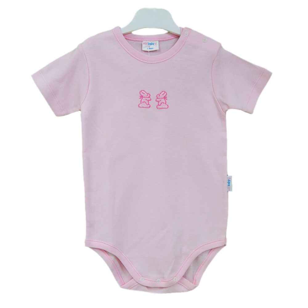 İdil Baby 817 Bebek Body Pembe